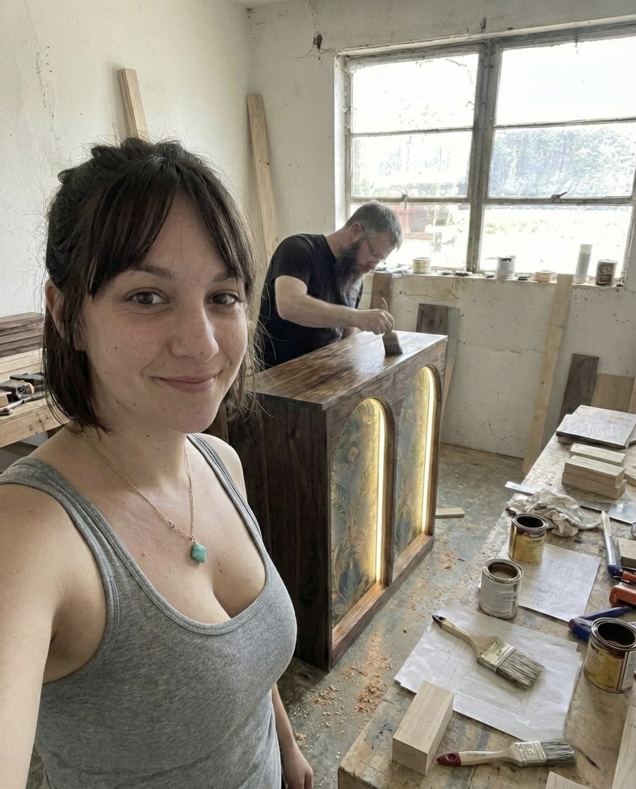 Work in progress installation